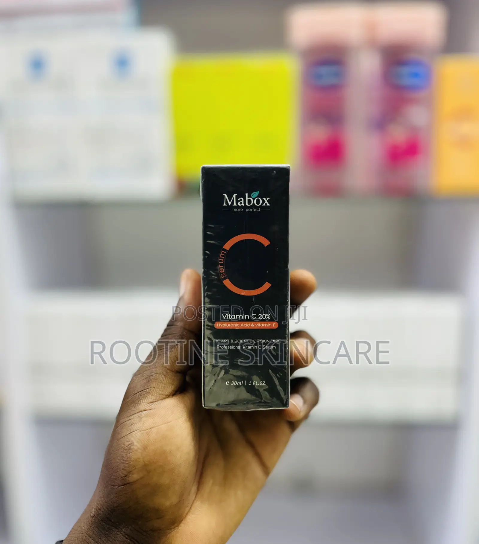 Mabox Vitamin C Face Serum + Hyaluronic Acid Vitamin E