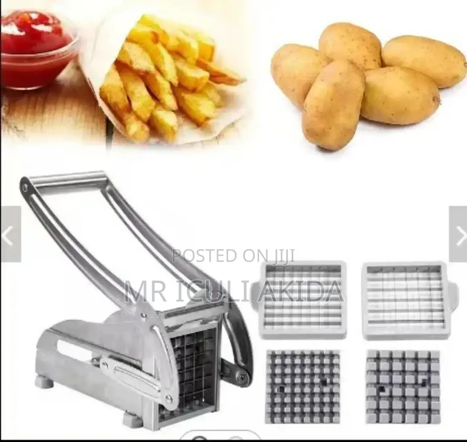 Stainless Steel Potato,Cucumber Strip French Fries Cutter