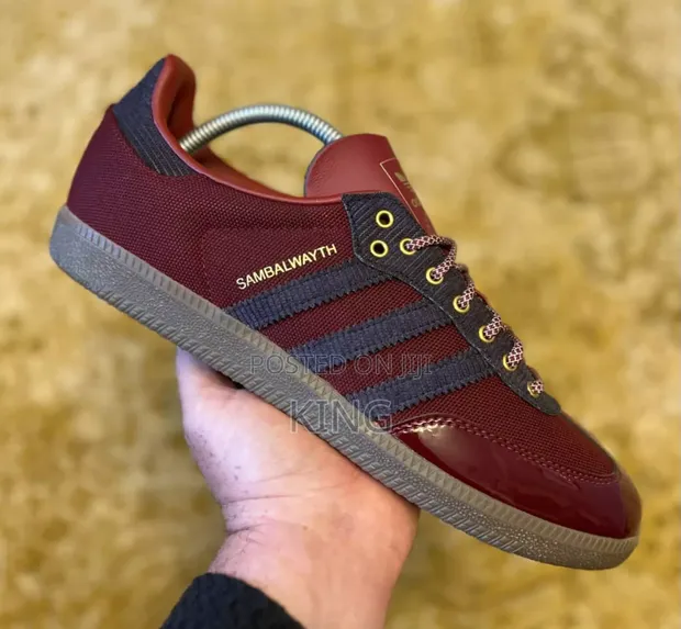 ★人気★ Adidas x Alwayth Samba OG Collegiate Burgundy ALWAYTH X Samba 'College Burgundy' - Adidas - IH5187
