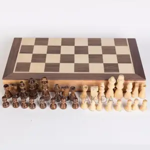 High End Wooden Foldable Chess Board