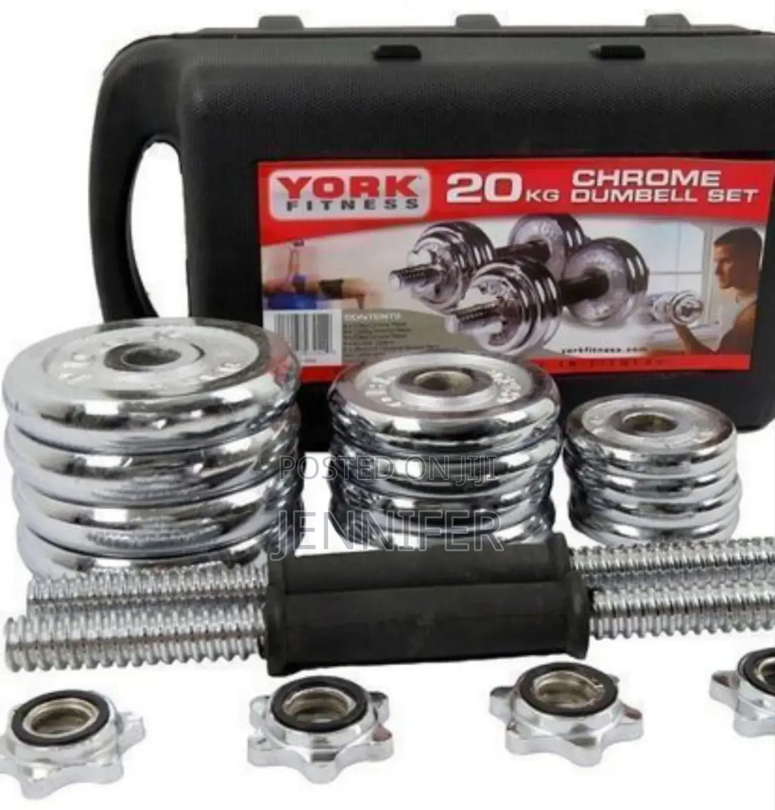 Adjustable 20KG Dumbbell Set