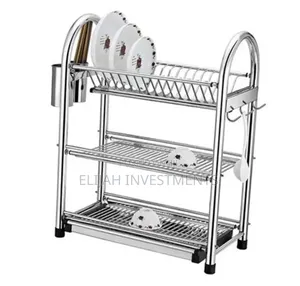 New Stainless Steel Drainage Dish Rack