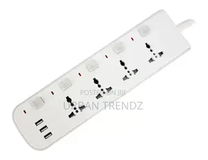 Tronic 4 Way Extension With USB Ports | EC 7694-Ub