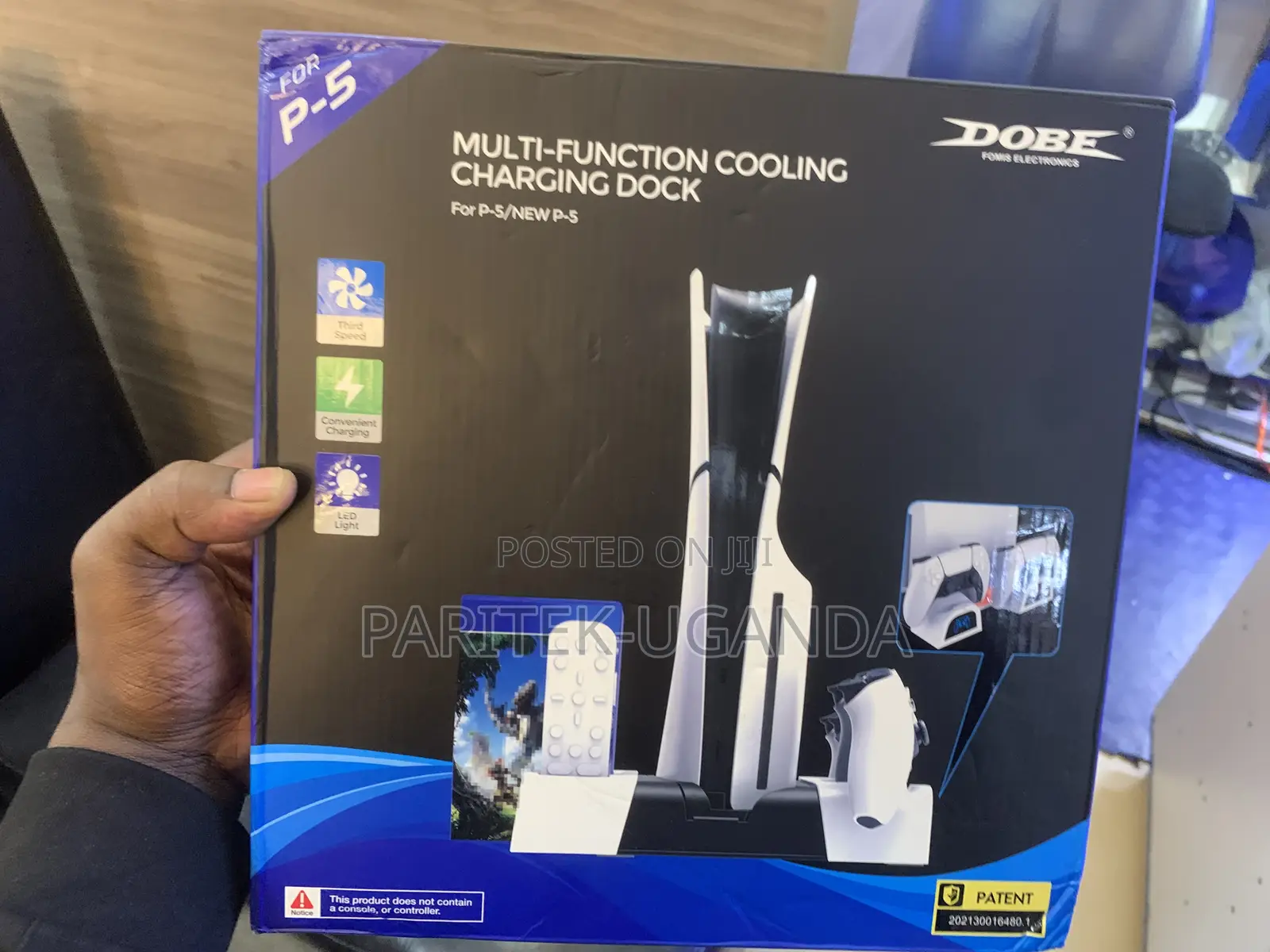 Charging Stand With Cooling Fan For PS5