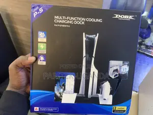 Charging Stand With Cooling Fan For PS5