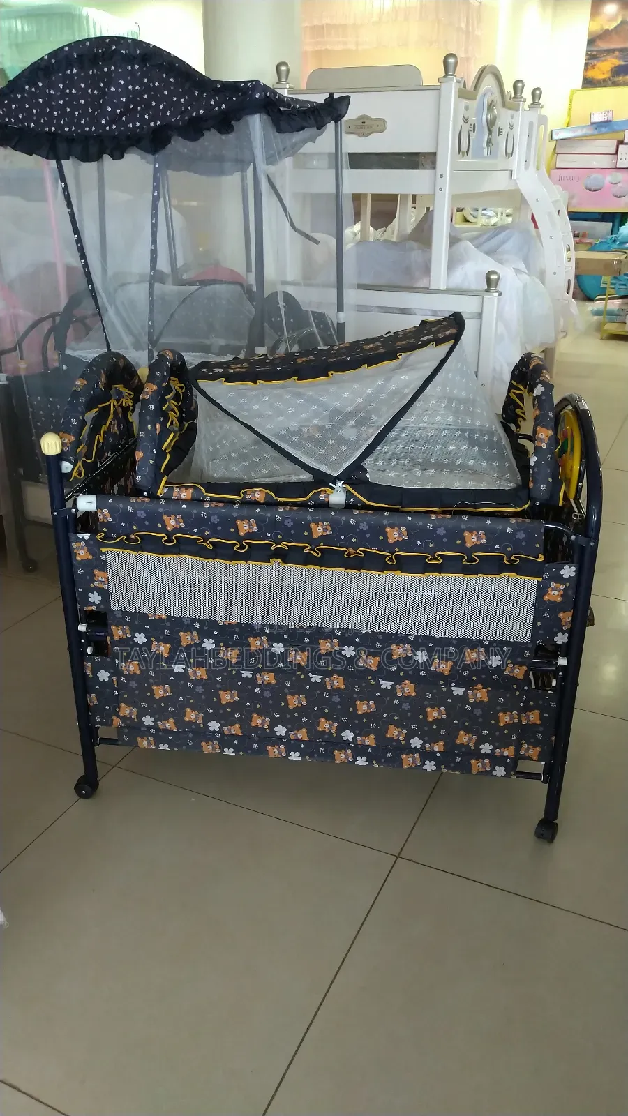 2 in 1 Baby Cort Bed Children to Sleep