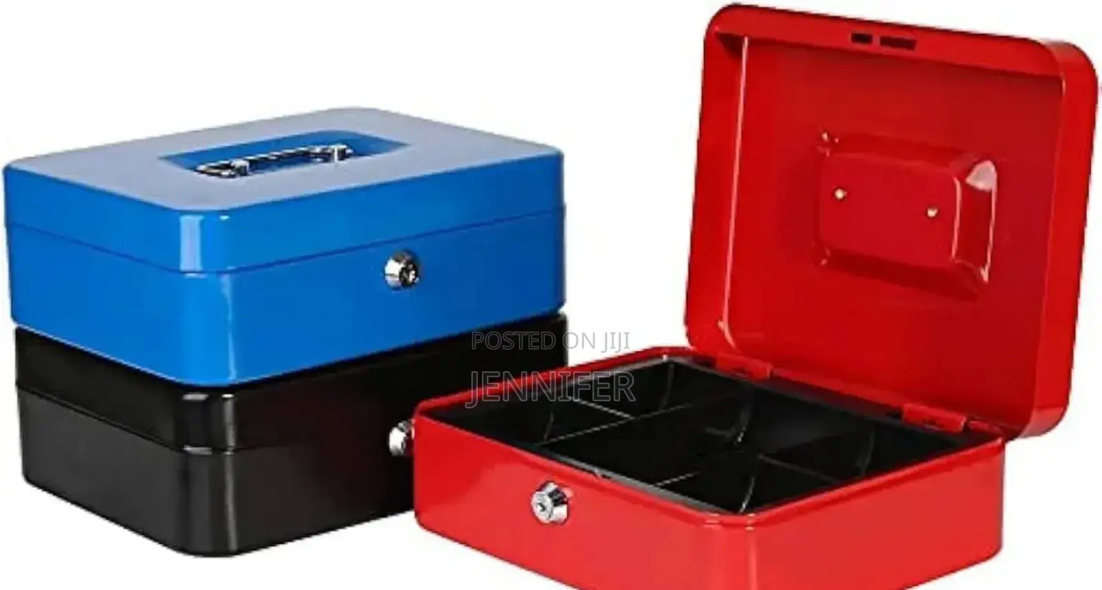 Steel Cash Box Deposit Money Bank