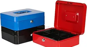 Steel Cash Box Deposit Money Bank
