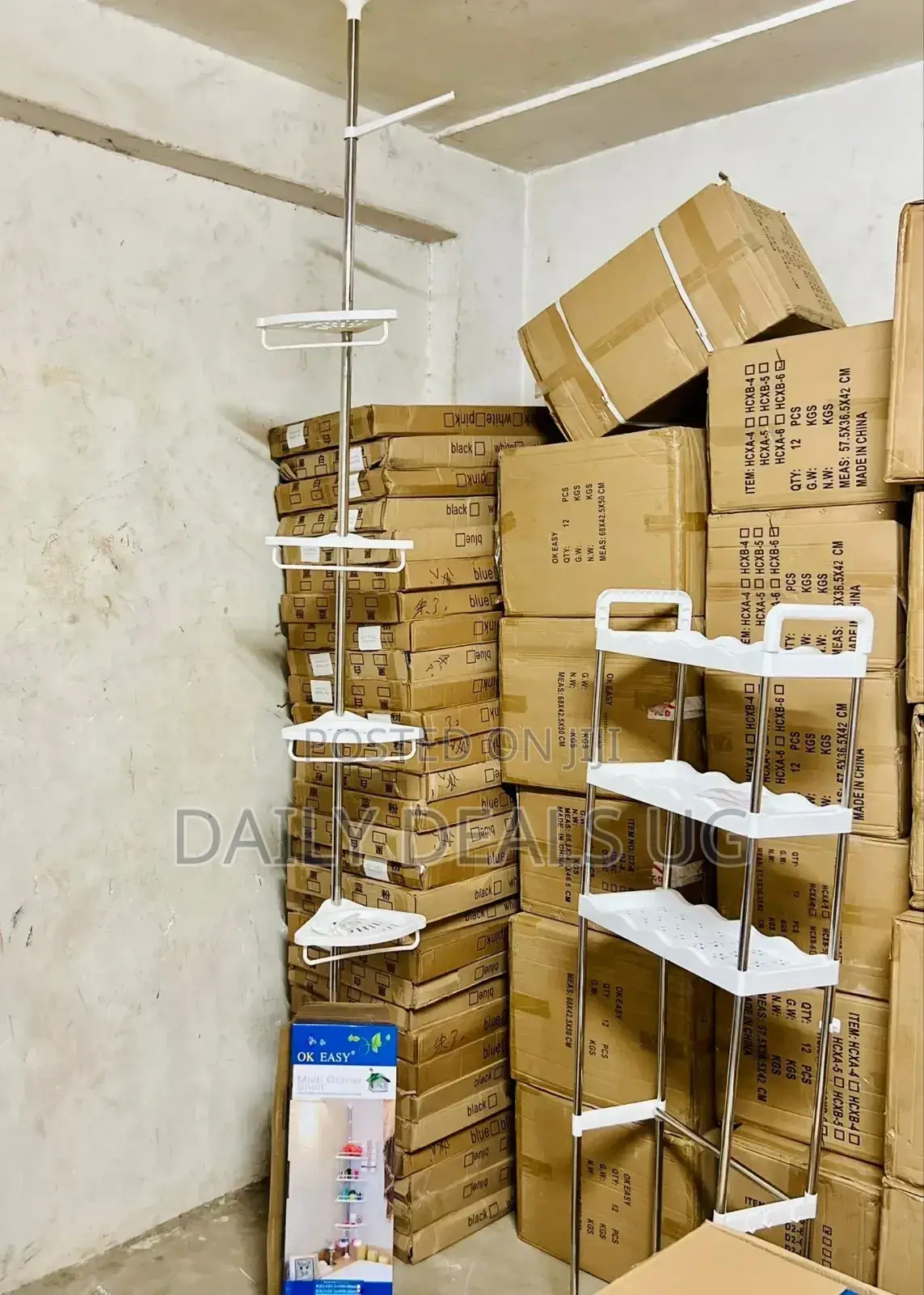 Bathroom Corner Shelf Rack