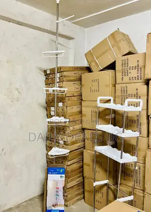 Bathroom Corner Shelf Rack