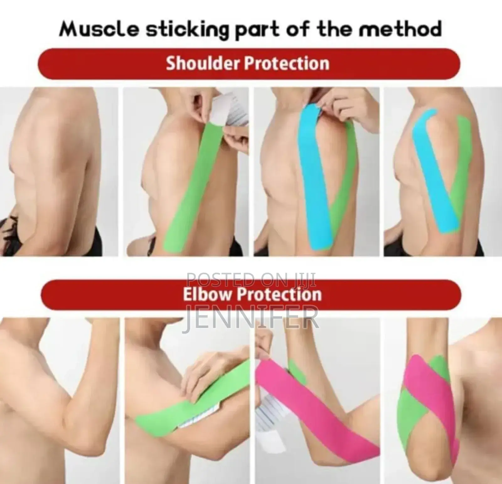 Sports Injury Tape for Knee, Joint and Muscle Support