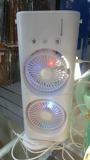 Fan,Personal Air Conditioner LED Light Humidifier for Travel