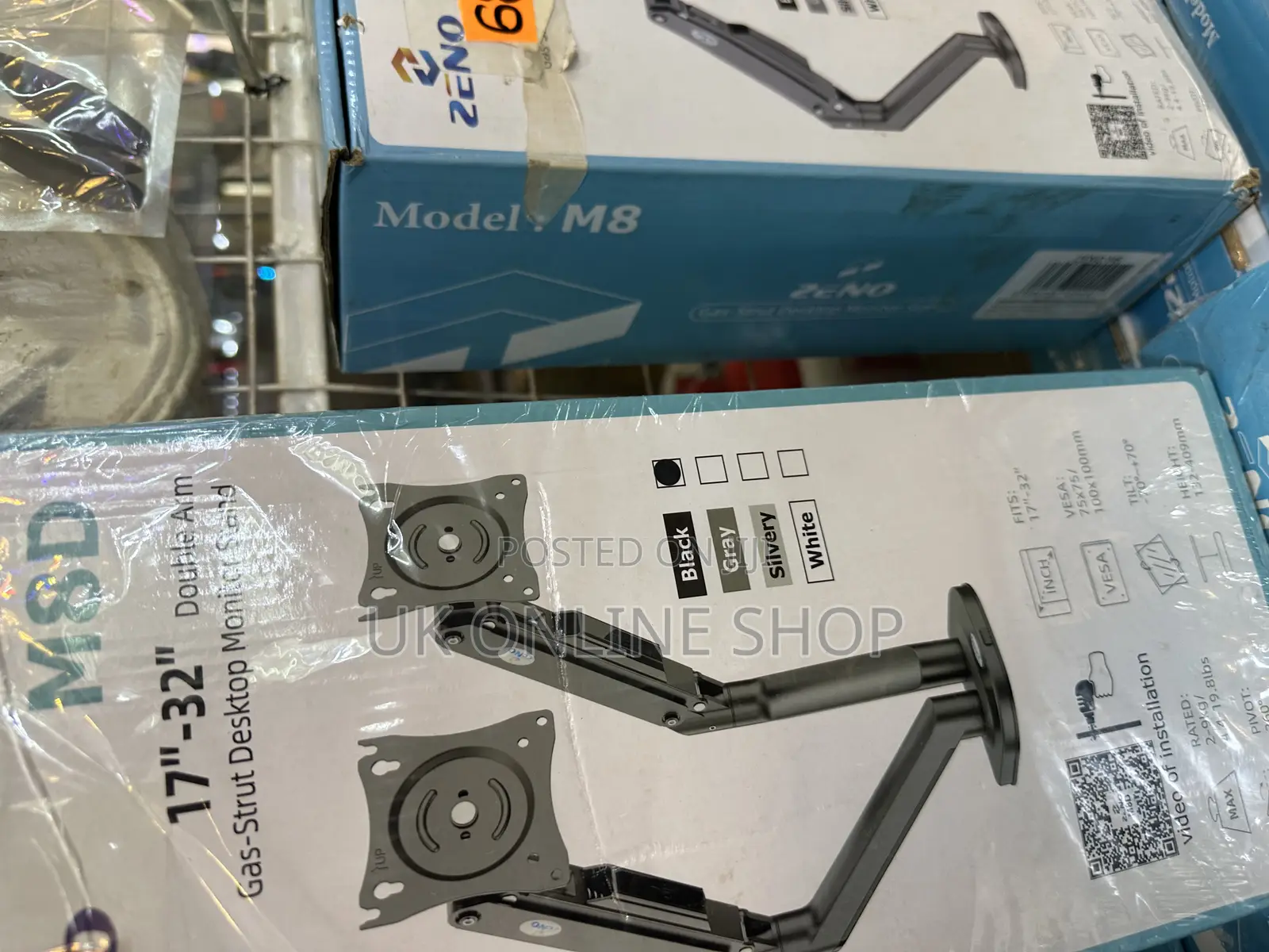 Doube Arm Monitor Stand 17-32