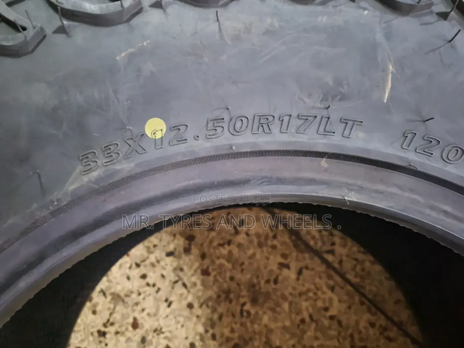 33×12.50 R17 Its Also Available.