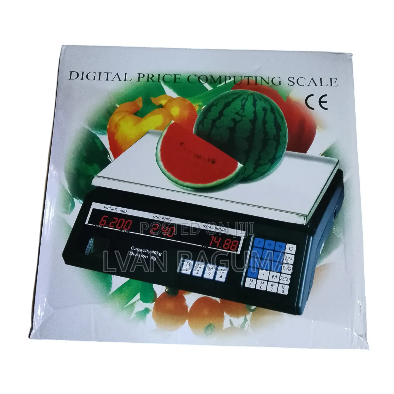 Digital Price Computing Scale - 40 KGS Capacity