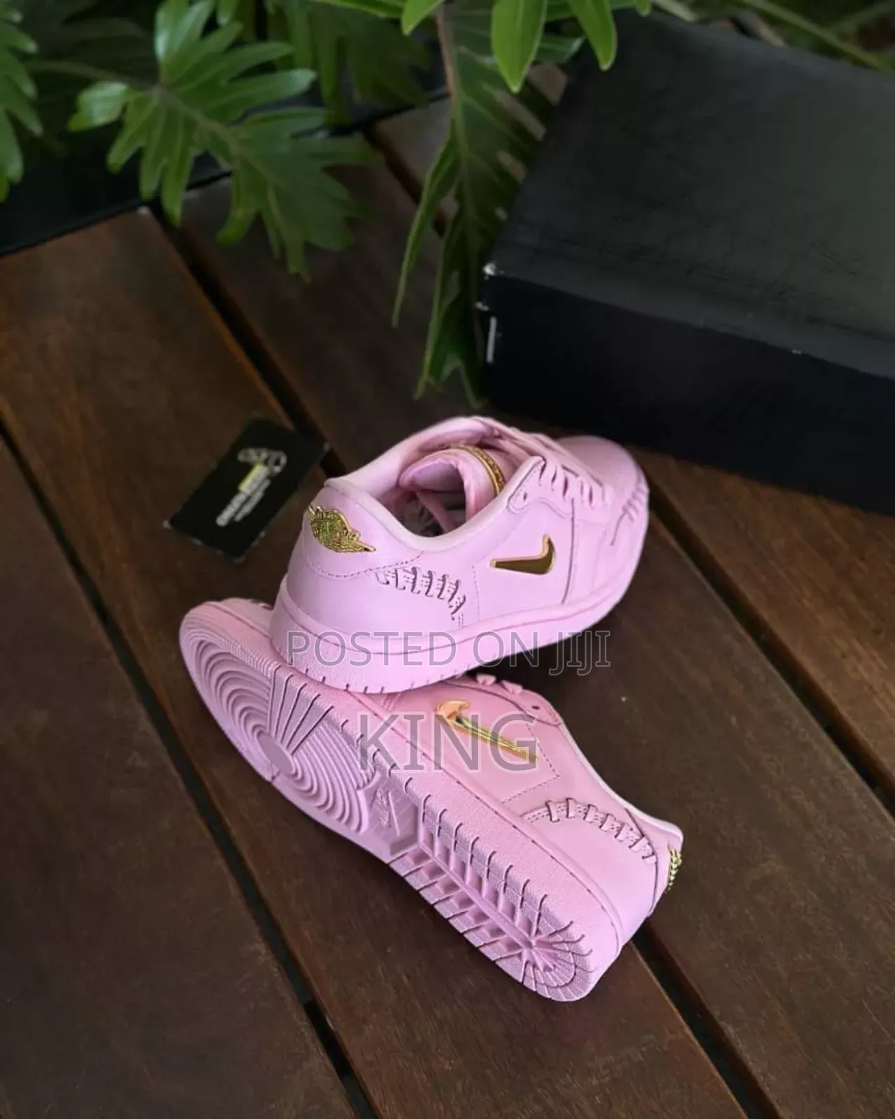 Dope Air Jordan 1 Low Method Of Make" Perfect Pink Sneakers