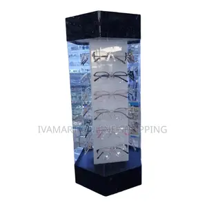 Electric Rotating Sunglasses Stand Holder