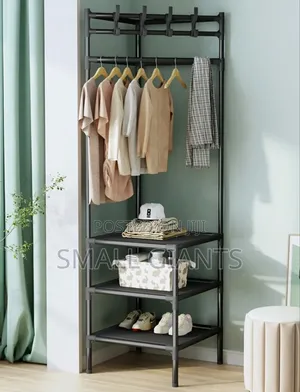 Bedroom Bedside Corner Coat Rack