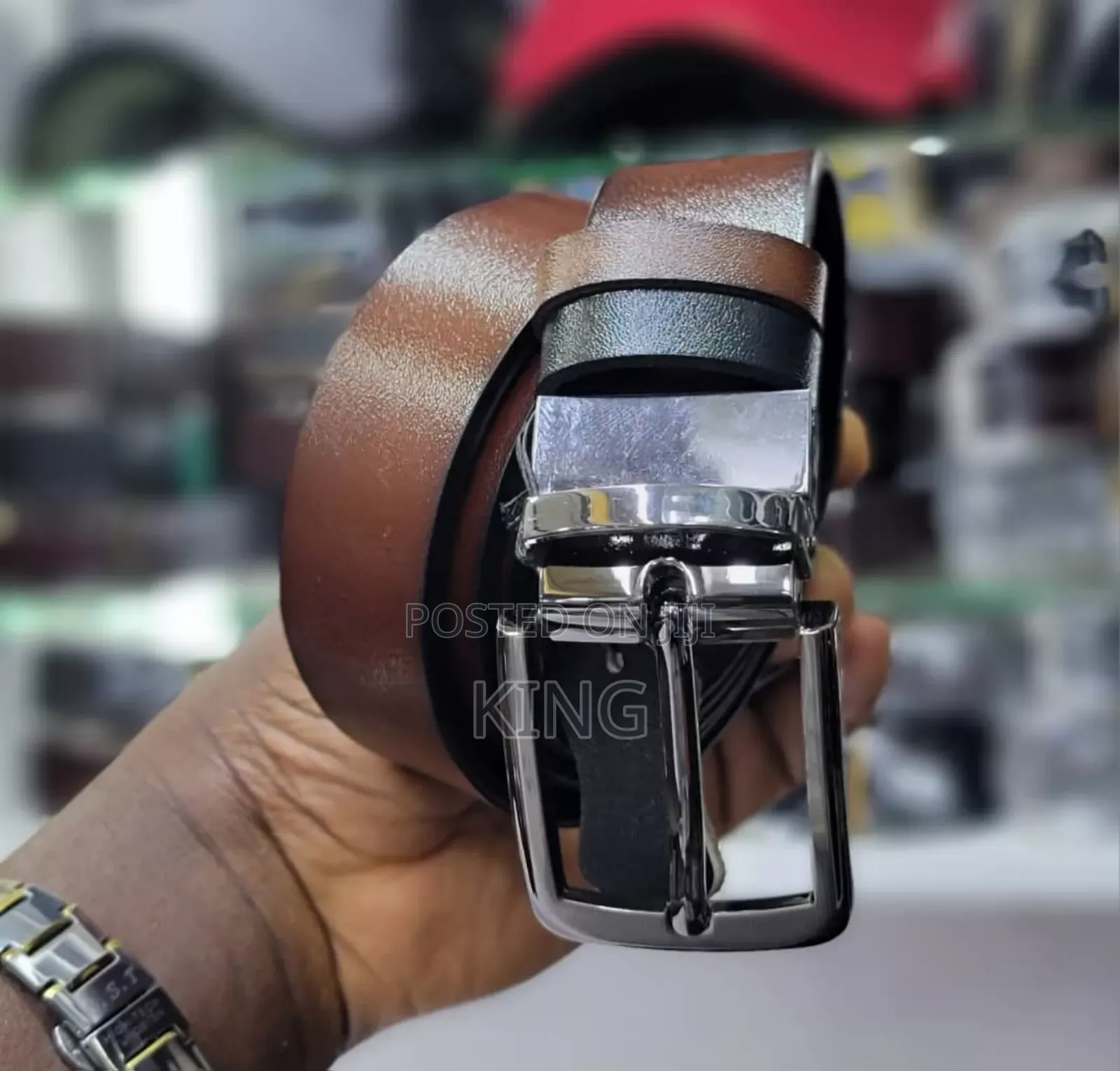 Aura Genuine Leather Belts.