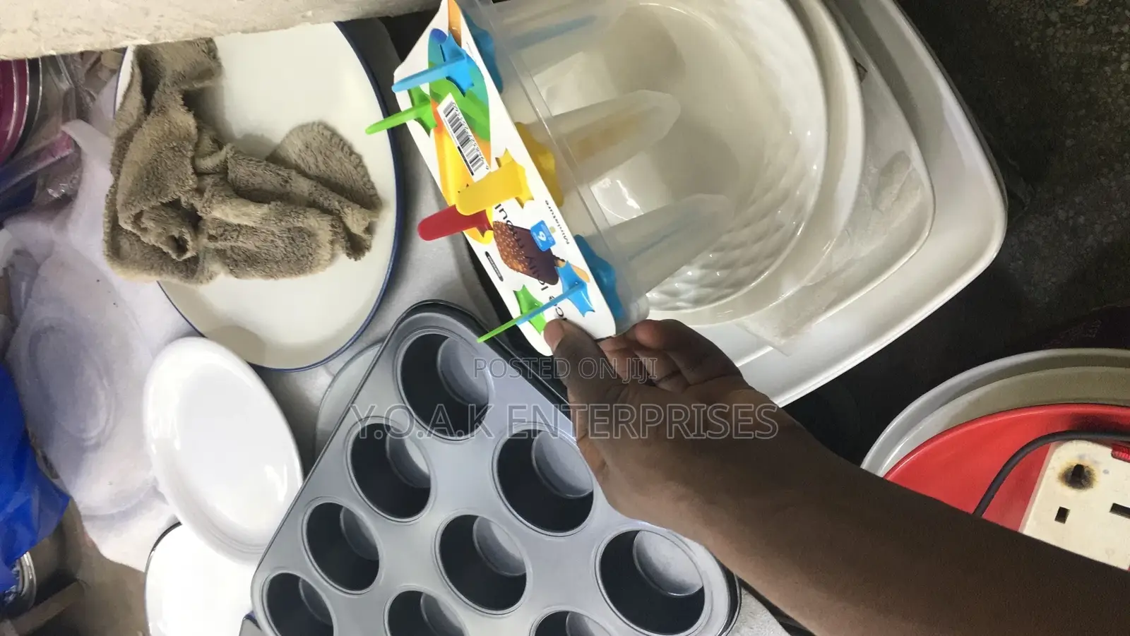 Ice Cubes With Handle