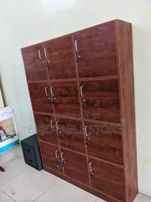 Photo - Wooden Lockers