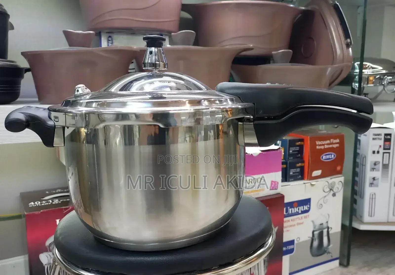15litres Single Batch Handle Stainles Steel Pressure Cooker