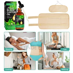 Jamaican Black Castor Oil Waist Wrap Kit