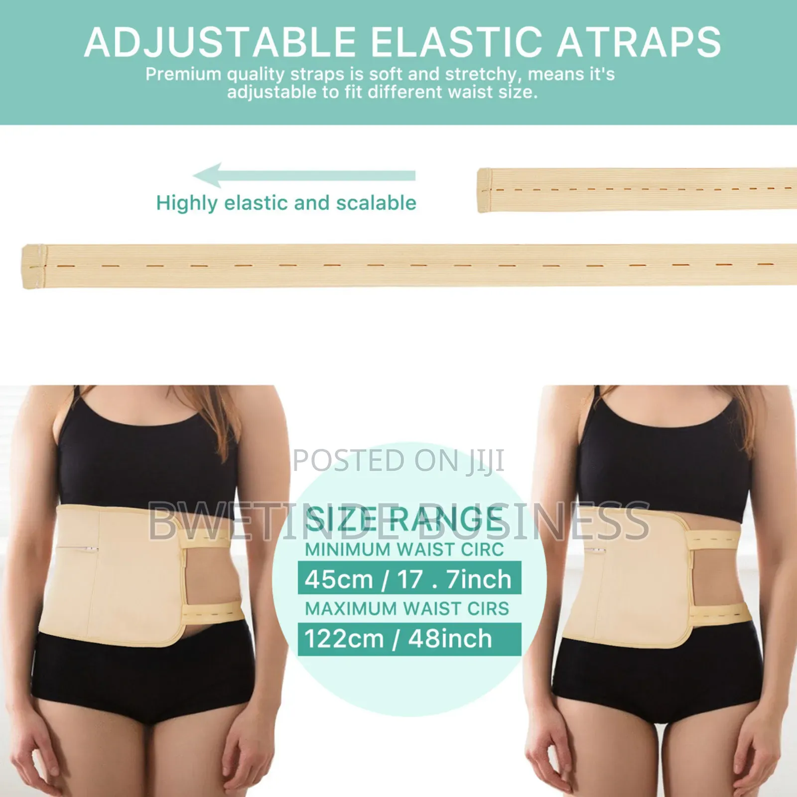 Jamaican Black Castor Oil Waist Wrap Kit