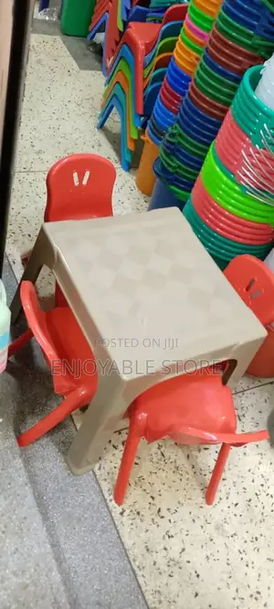 Set of Kids Chairs and Table