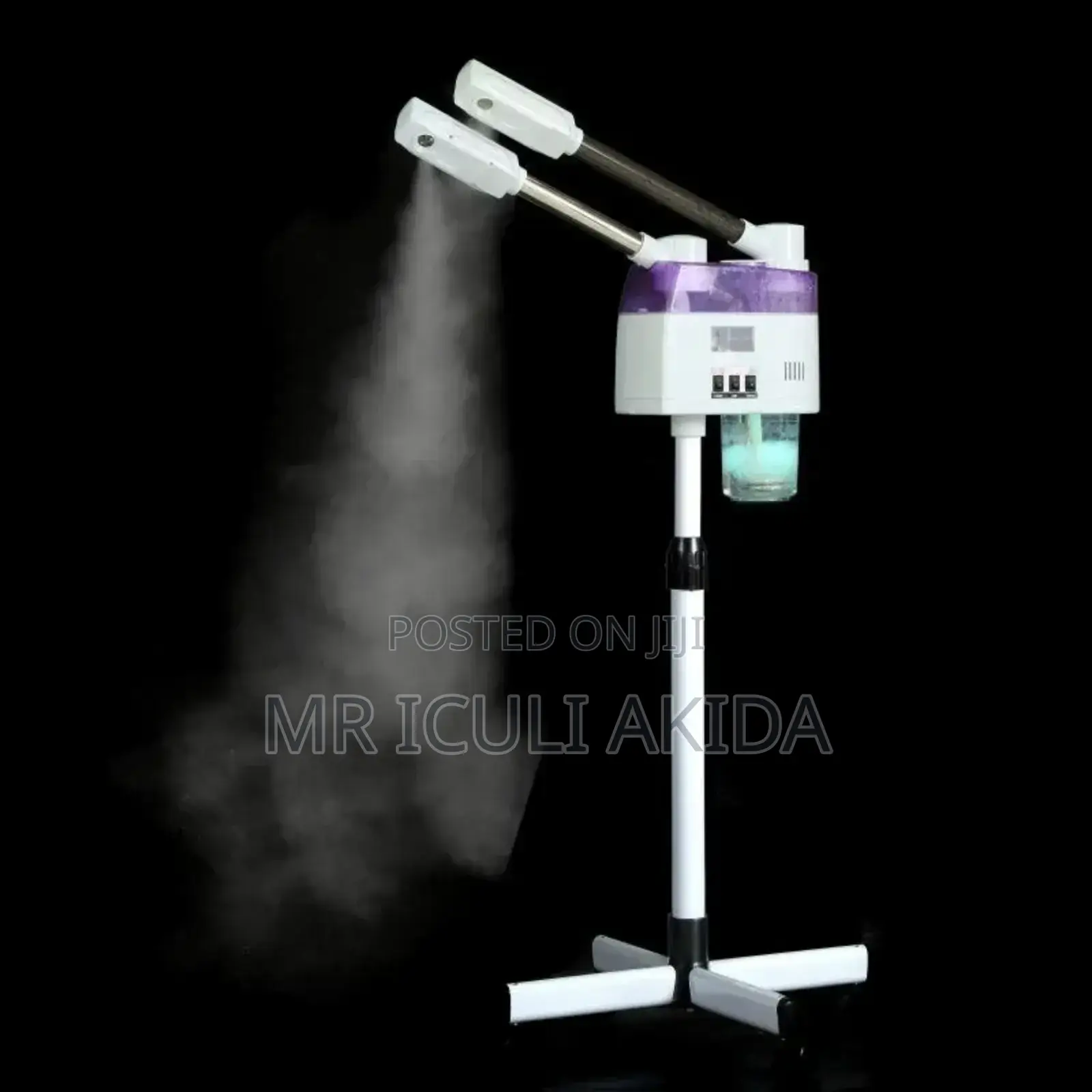 Nano Hot/Cold Double Spray Facial Steamer Cleaning Machine