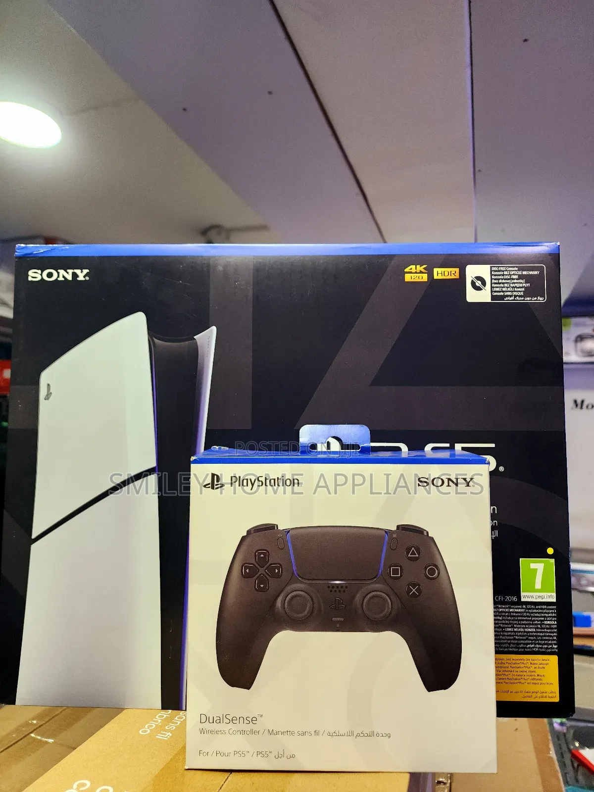 PLAYSTATION 5 SLIM PRO EDITION With an Extra Game Pad