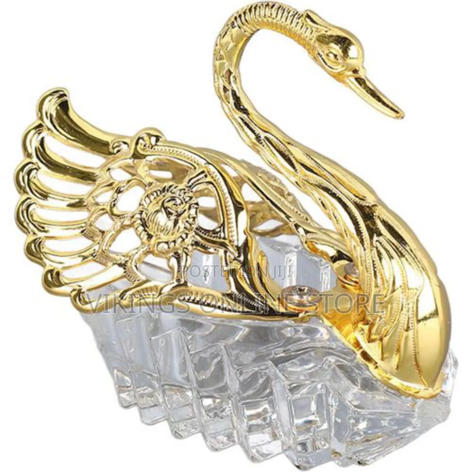 Swan Sugar Storage Jar Condiment Pot