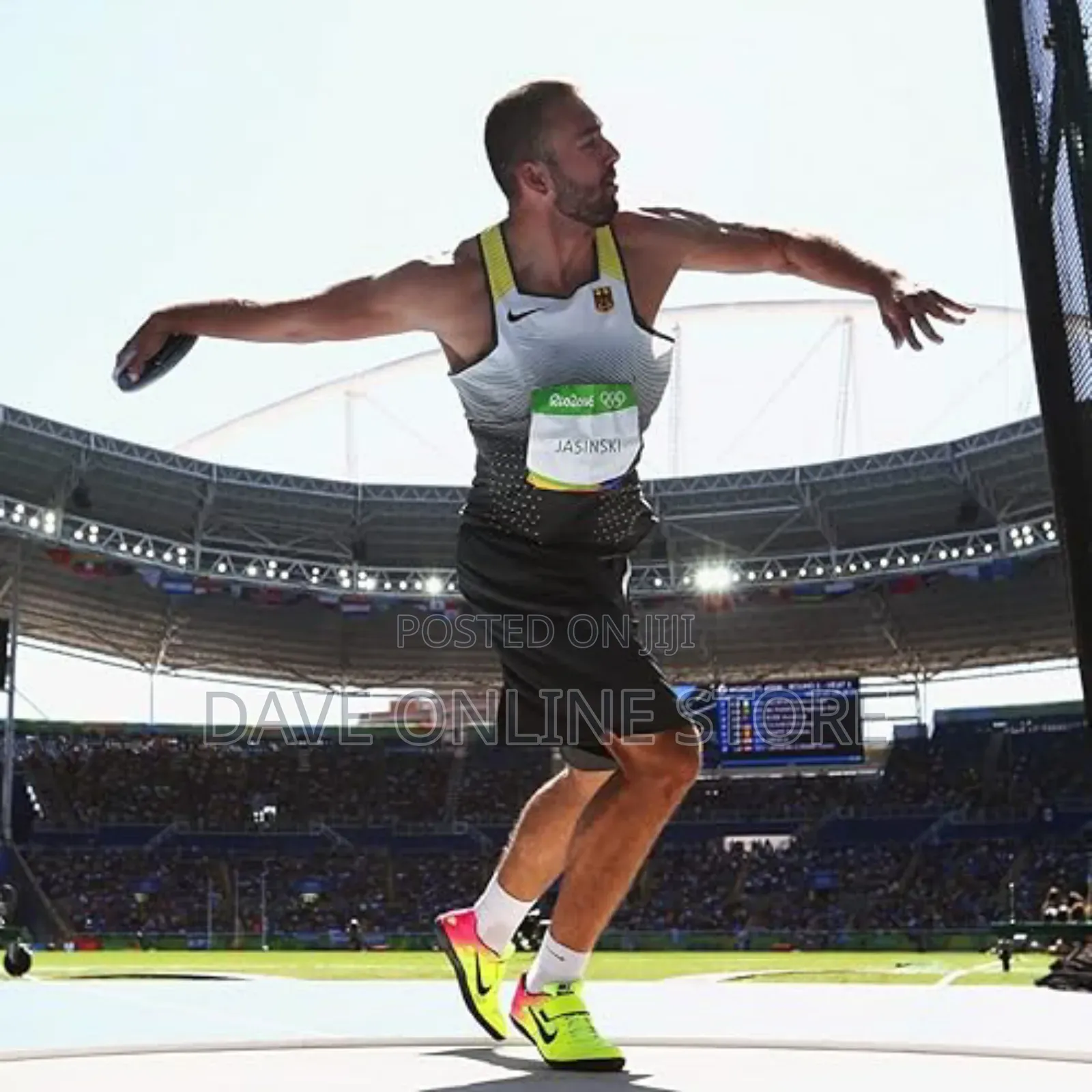 2kg Throw Rubber Discus