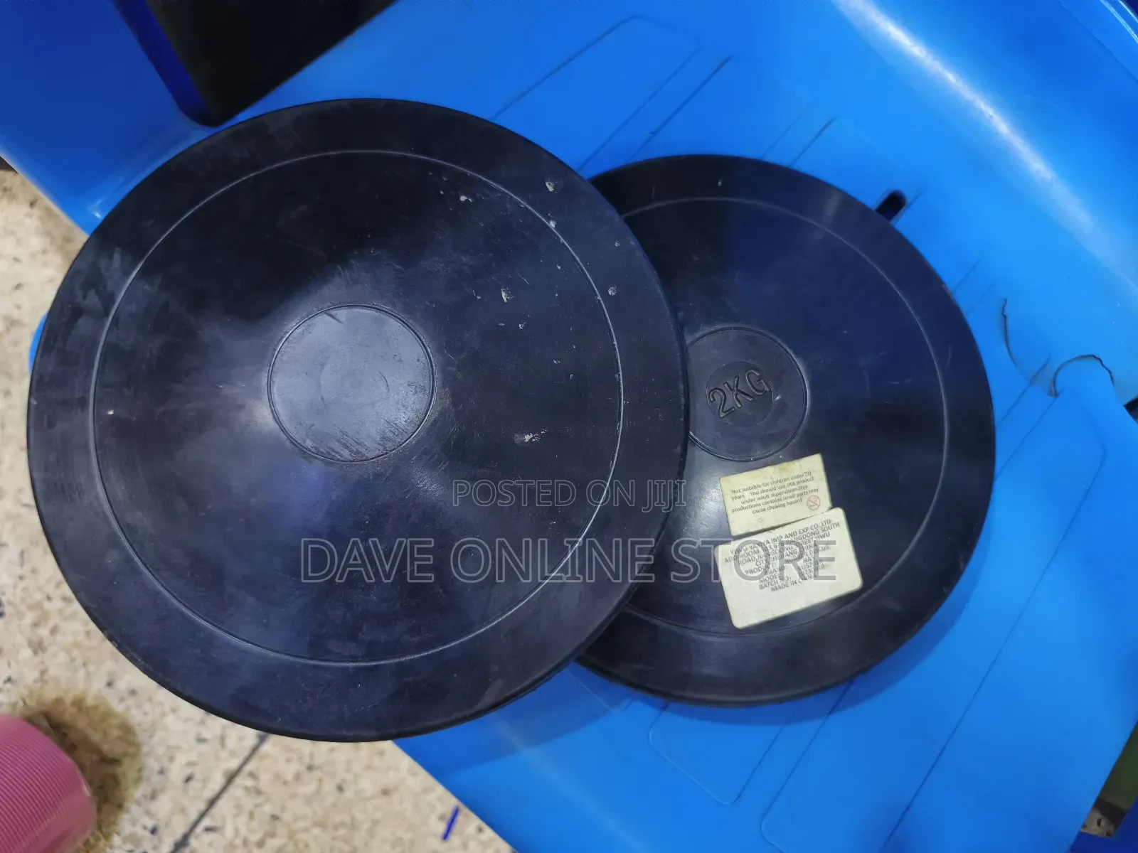 2kg Throw Rubber Discus