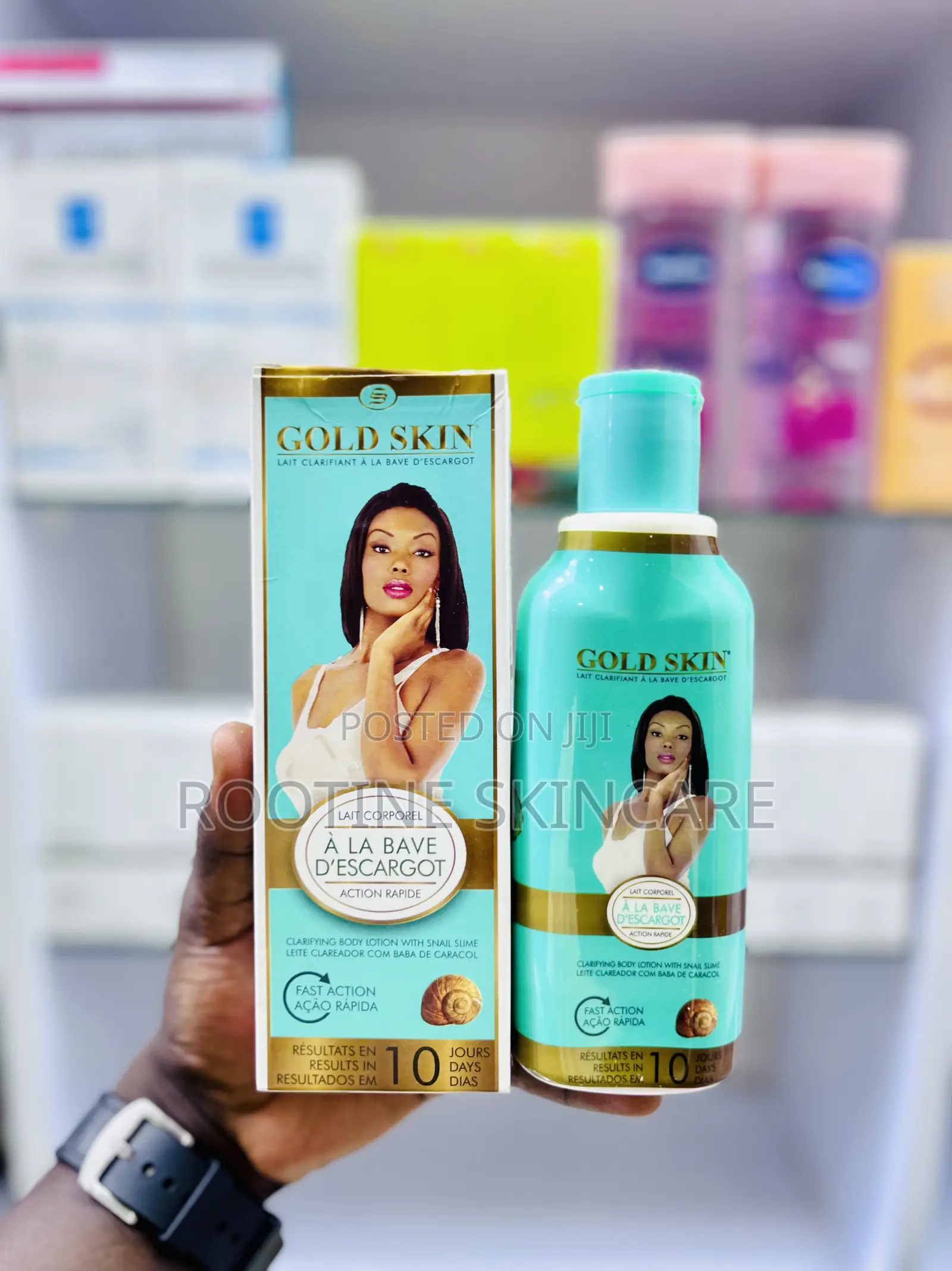 Gold Skin Clarifying and Beautifying Body Lotion