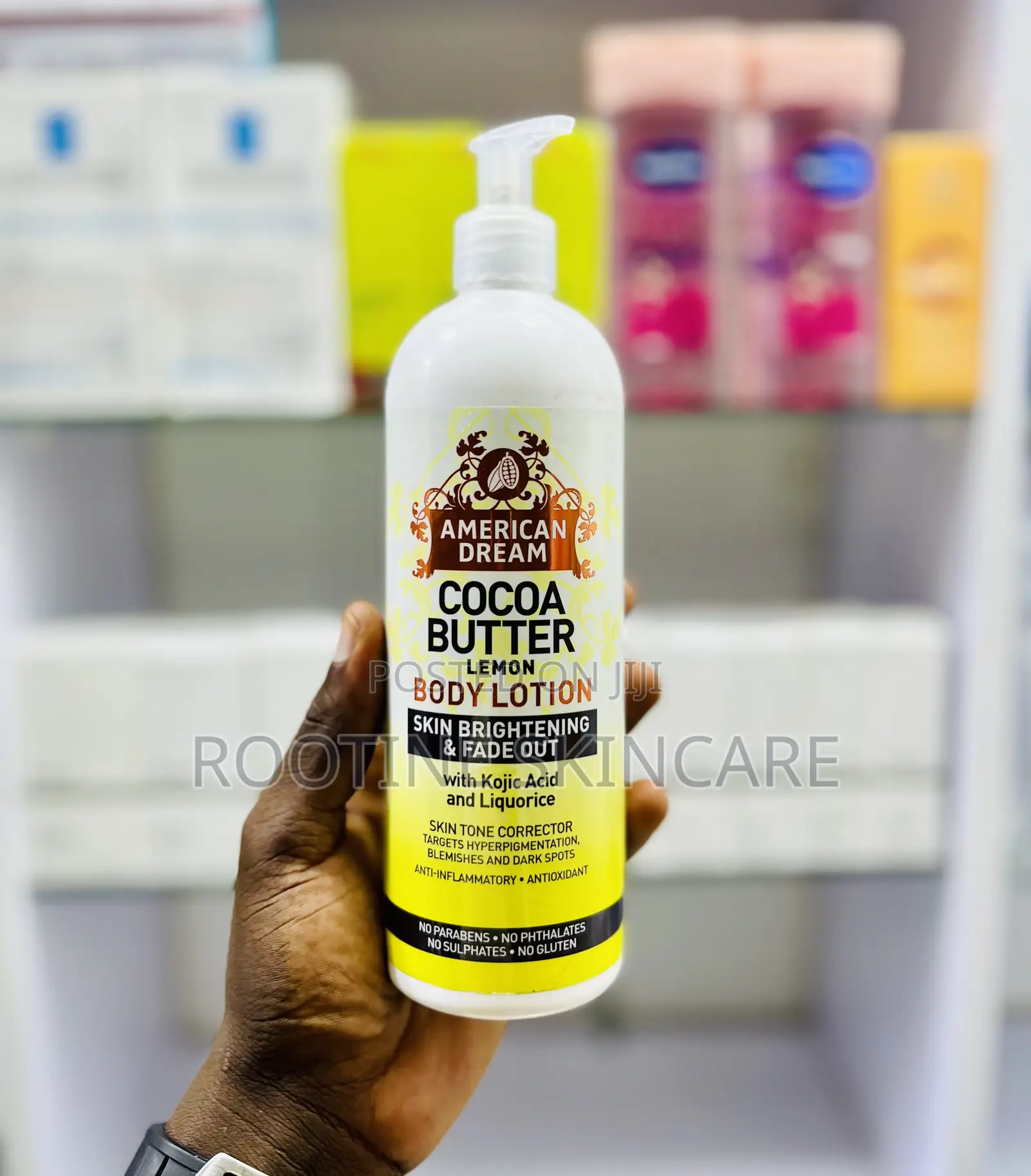 American Dream Cocoa Butter Brightening With Kojic Lotion