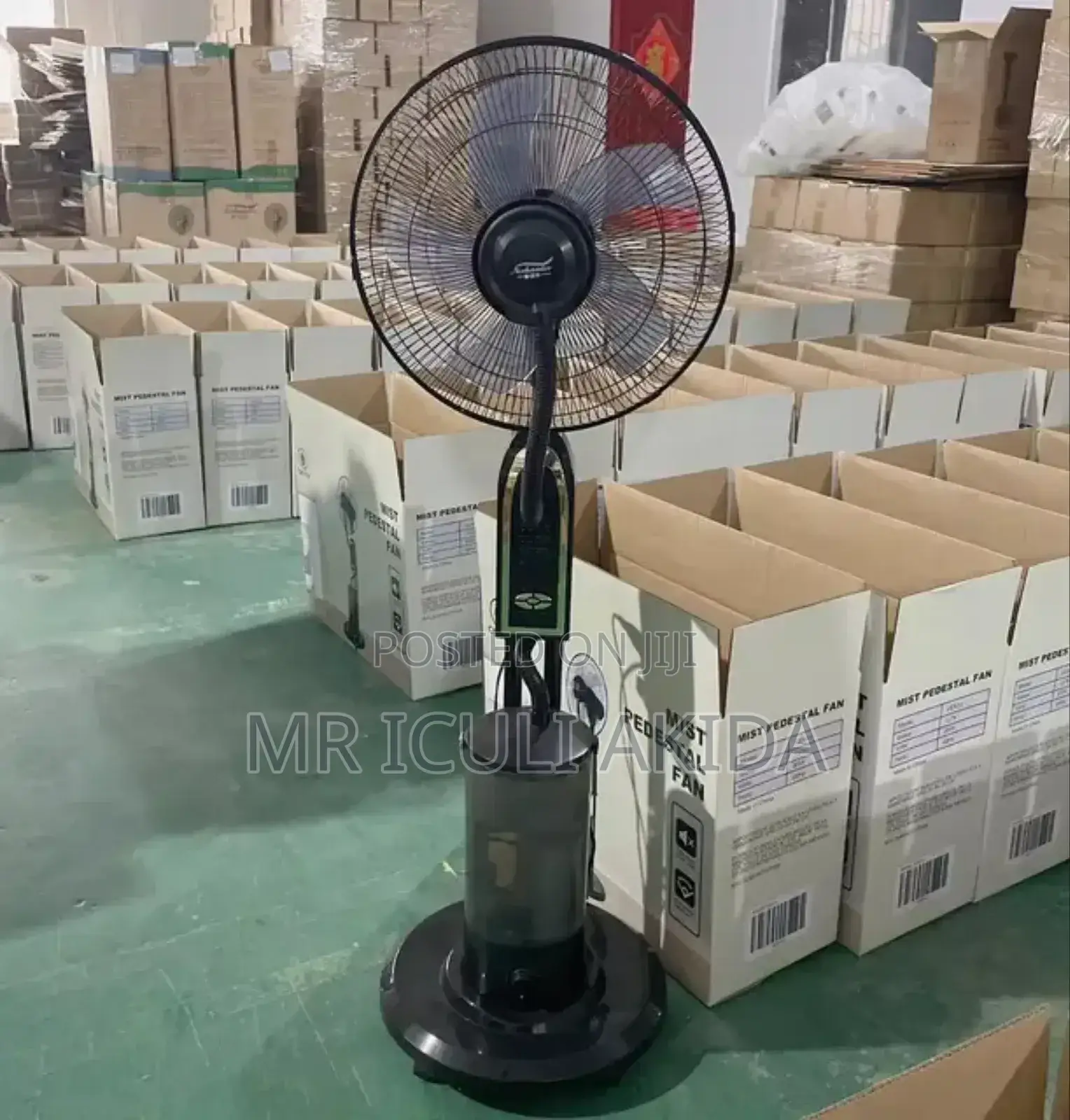 Self Oscillation Remote Silent 3speed Air Cooler Mist Fan