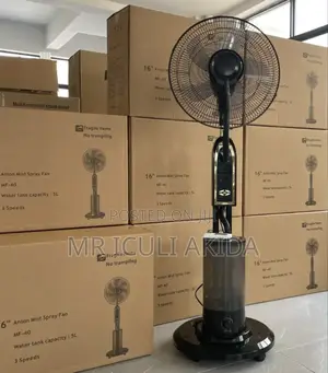 Self Oscillation Remote Silent 3speed Air Cooler Mist Fan