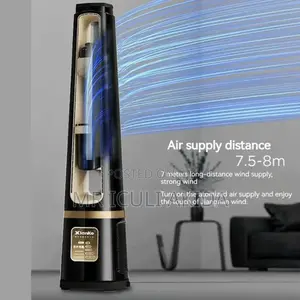 5in1 Silvercrest Bladeless Waterdrop Remote Fan Humidifier