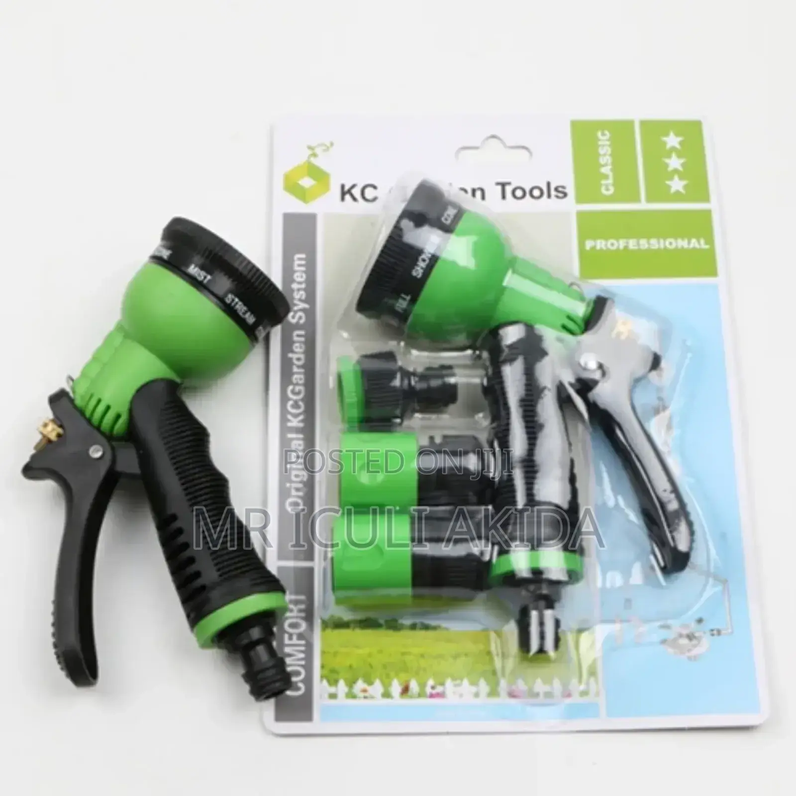 7heads Mode Garden Hose Irrigation Sprinkler Nozzle Kit