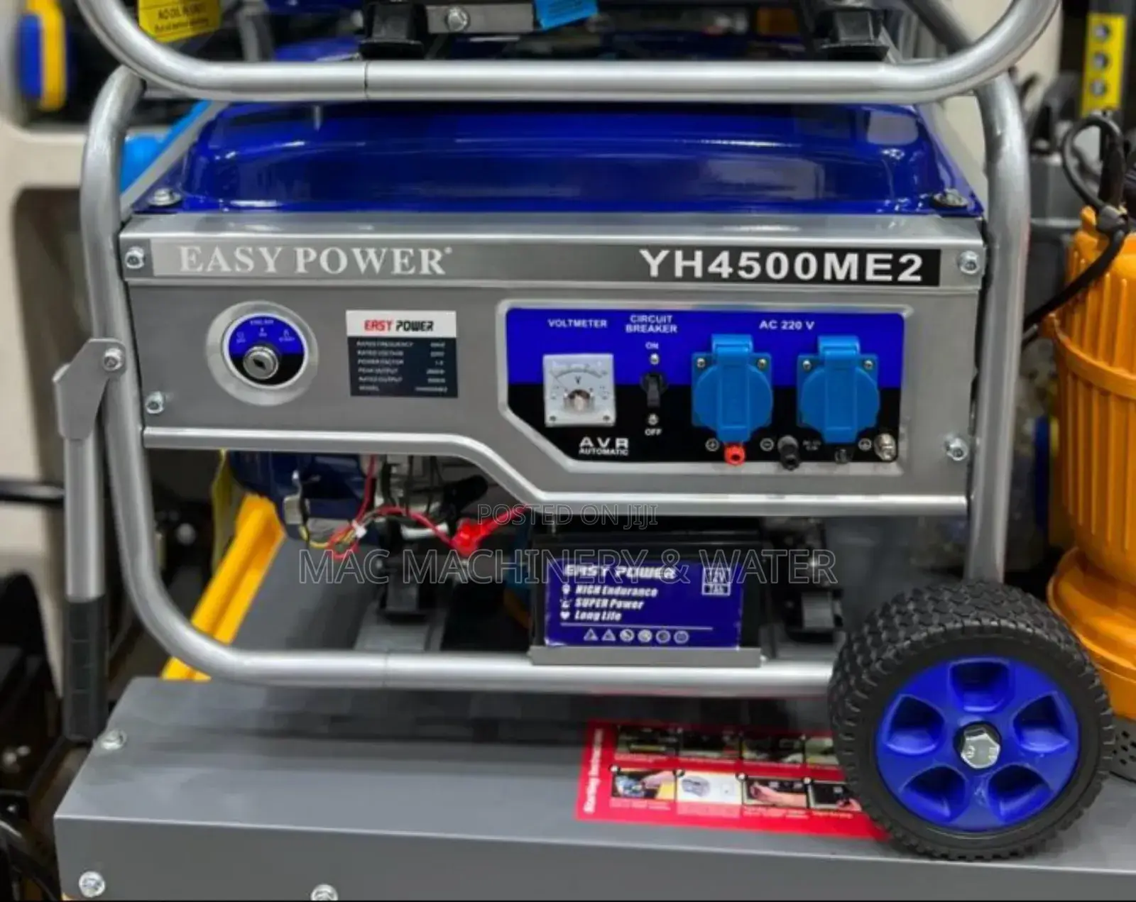 Petrol Gasoline Key/ Self Start Generator 4kw