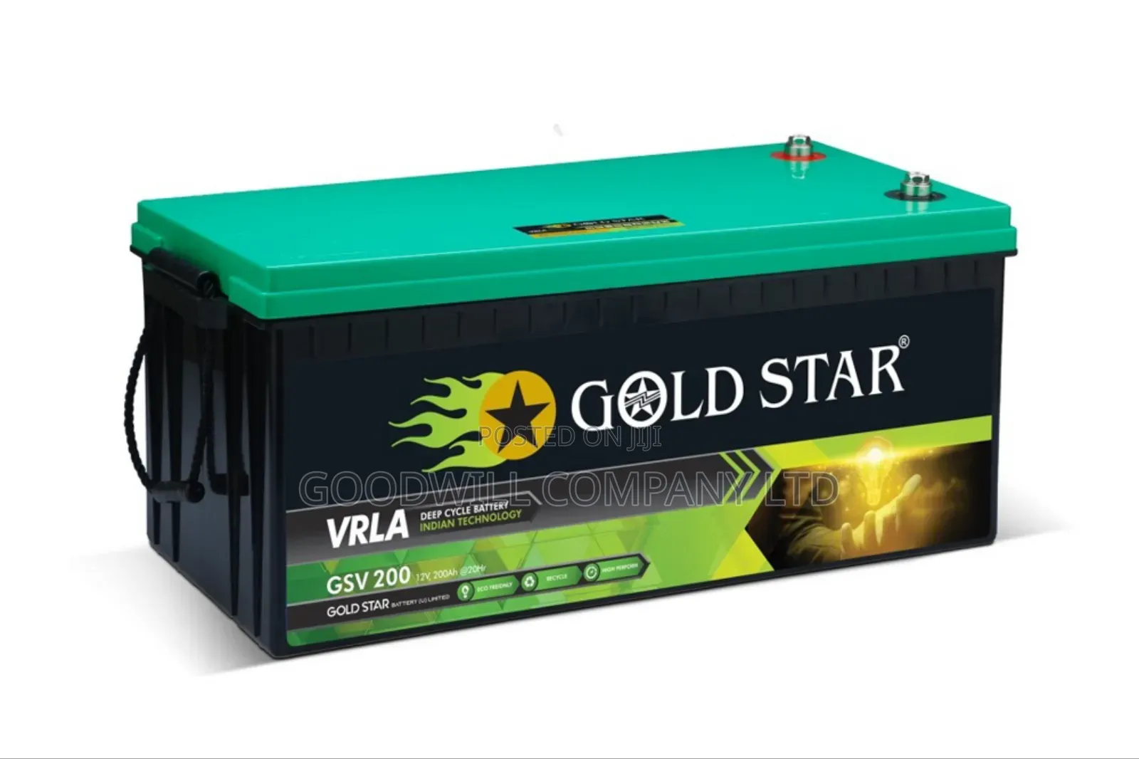 200ah Gold Star Solar Battery Maintenance Free