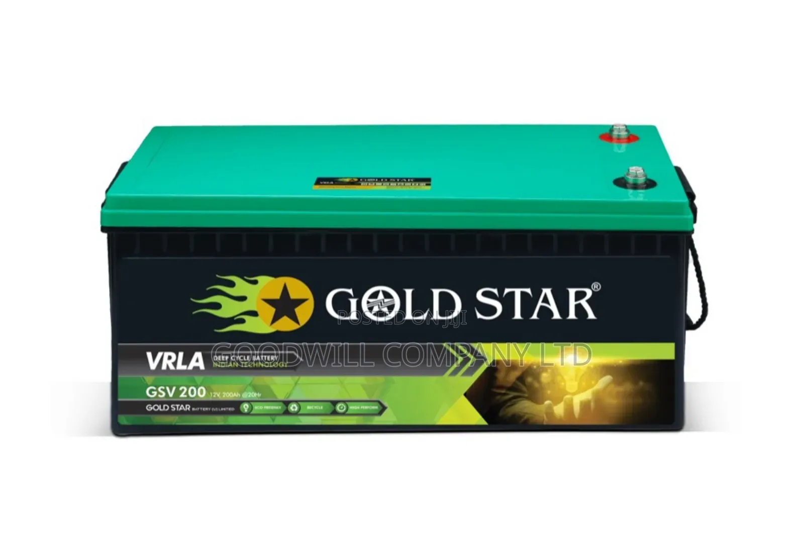 200ah Powerlast Gold Star Battery