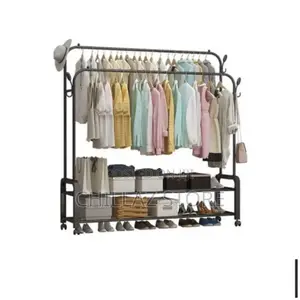 Multipurpose Clothes Hanger Rack.