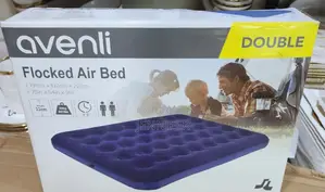 4 by 6 Avenli Flocked Air Bed