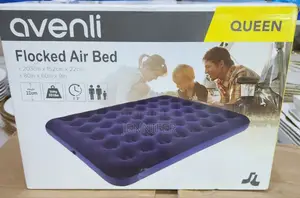 Avenli 5 by 6 Flocked/Inflatable Air Bed