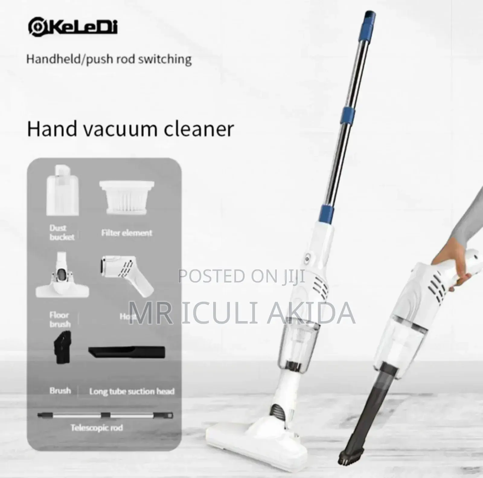 Handheld Multiple Mode Detachable Cordless Vacuum Cleaner