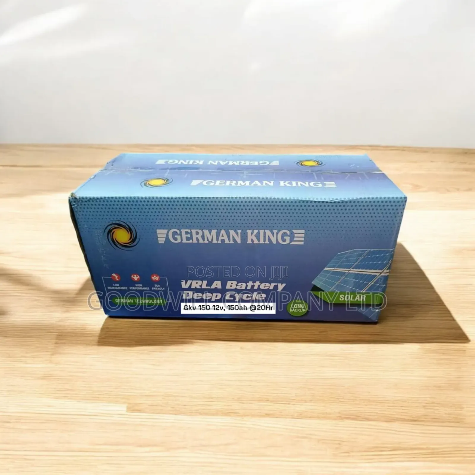 150ah German King Battery Maintenance Free