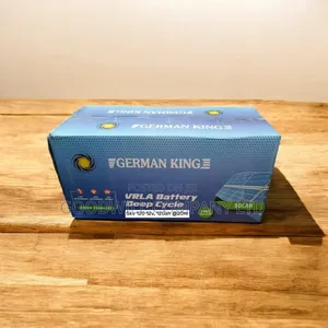Photo - 120ah German King Solar Battery Highest German Technology