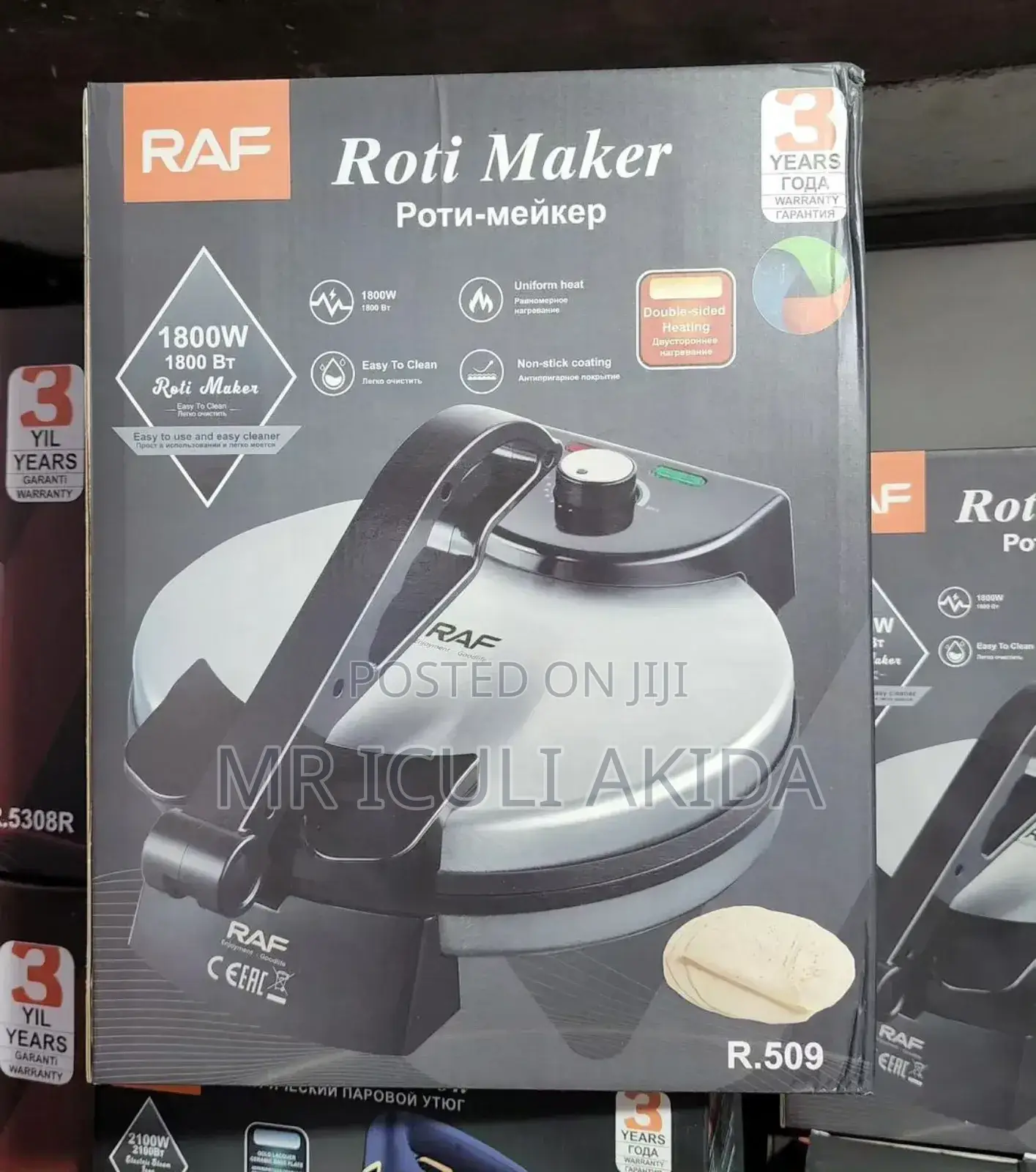 RAF Electric Roti/Chapati Making Machine